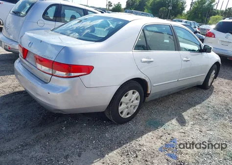 2004 Honda Accord 2.4 Lx из США, поврежденный, VIN 1HGCM56374A098574